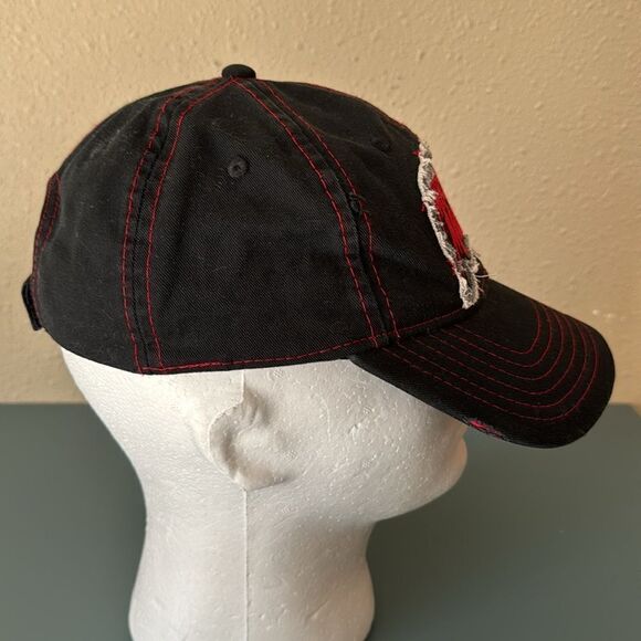 DISNEY PARKS Youth Distressed Mickey Mouse Strapback Hat - Picture 5 of 11